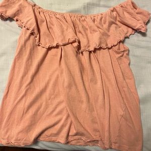 Off the shoulder shirt